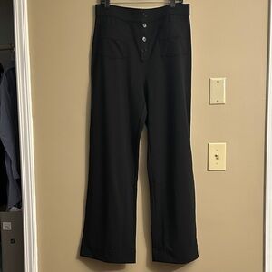 DayStretch High Waisted Pockets Straight Leg